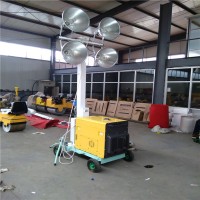 Long Continuous working time 4x1000w Mobile Led Industrial Lighting Tower