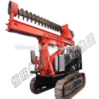 Sheet pile driver ground hole drilling auger drilling machine for sale