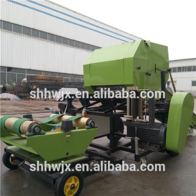 Grass silage baler packing machine, Silage rice straw round bundling machine/corn round baler/ hay baler