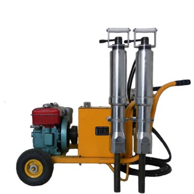 concrete block splitter; gasoline or electrical Hydraulic rock spliter price