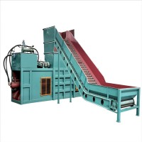 Factory supply horizontal hydraulic waste paper press baler machine